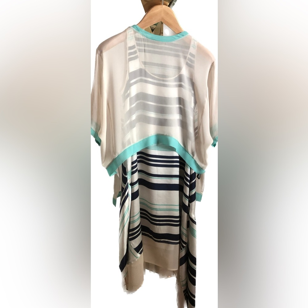 ELIZABETH AND JAMES 2-piece Silk dress, Size SMALL